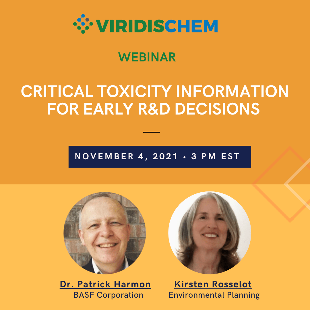 Featured image for “Webinar 2: Critical toxicity information for early R&D decisions”